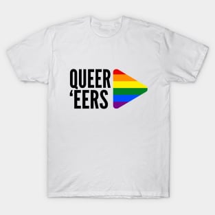 Queer Mountaineers Podcast Logo T-Shirt